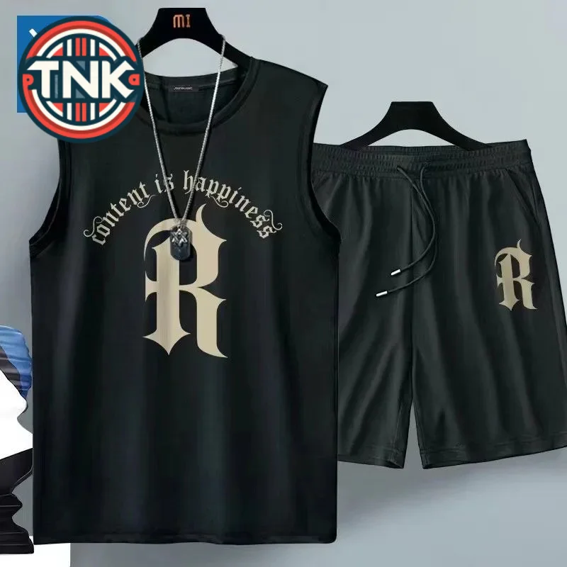 Men's quick drying pants Summer Basketball shorts Gym Short Sleeve T-shirt Shorts Set Tracksuits Men Casual Men Clothing Joggers
Men's quick drying pants Summer Basketball shorts Gym Short Sleeve T-shirt Shorts Set Tracksuits Men Casual Men Clothing Joggers