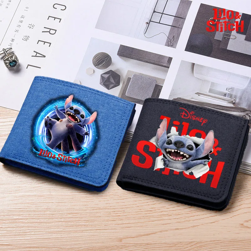New Lilo & Stitch Wallets Disney Movie Cartoon Anime Purse Boy Large Capacity Multifunctional Card Bag Man Banknote Storage Bags
New Lilo & Stitch Wallets Disney Movie Cartoon Anime Purse Boy Large Capacity Multifunctional Card Bag Man Banknote Storage Bags