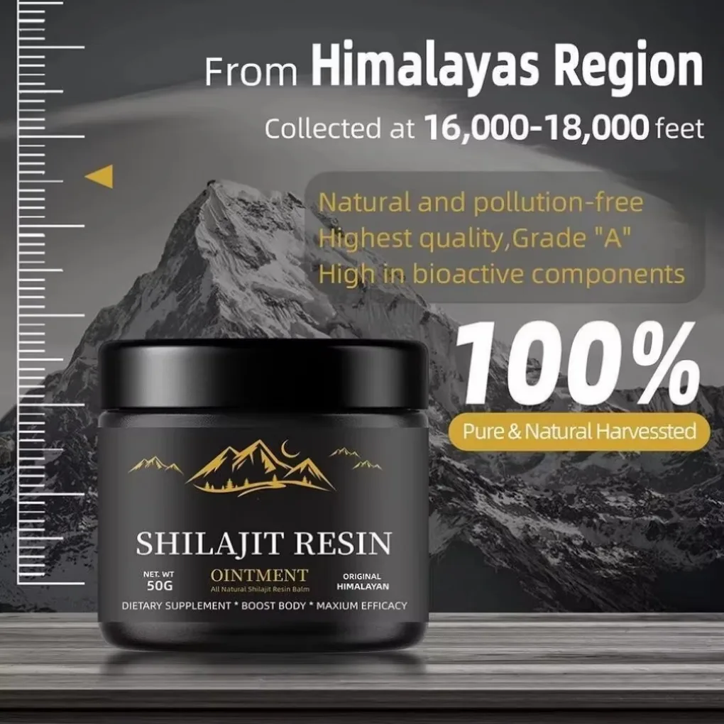 100% Natural Himalayan Shilajit Soft Resin Organic Formula Packed with Fulvic Acid Boosts Strength and Promotes Health
100% Natural Himalayan Shilajit Soft Resin Organic Formula Packed with Fulvic Acid Boosts Strength and Promotes Health