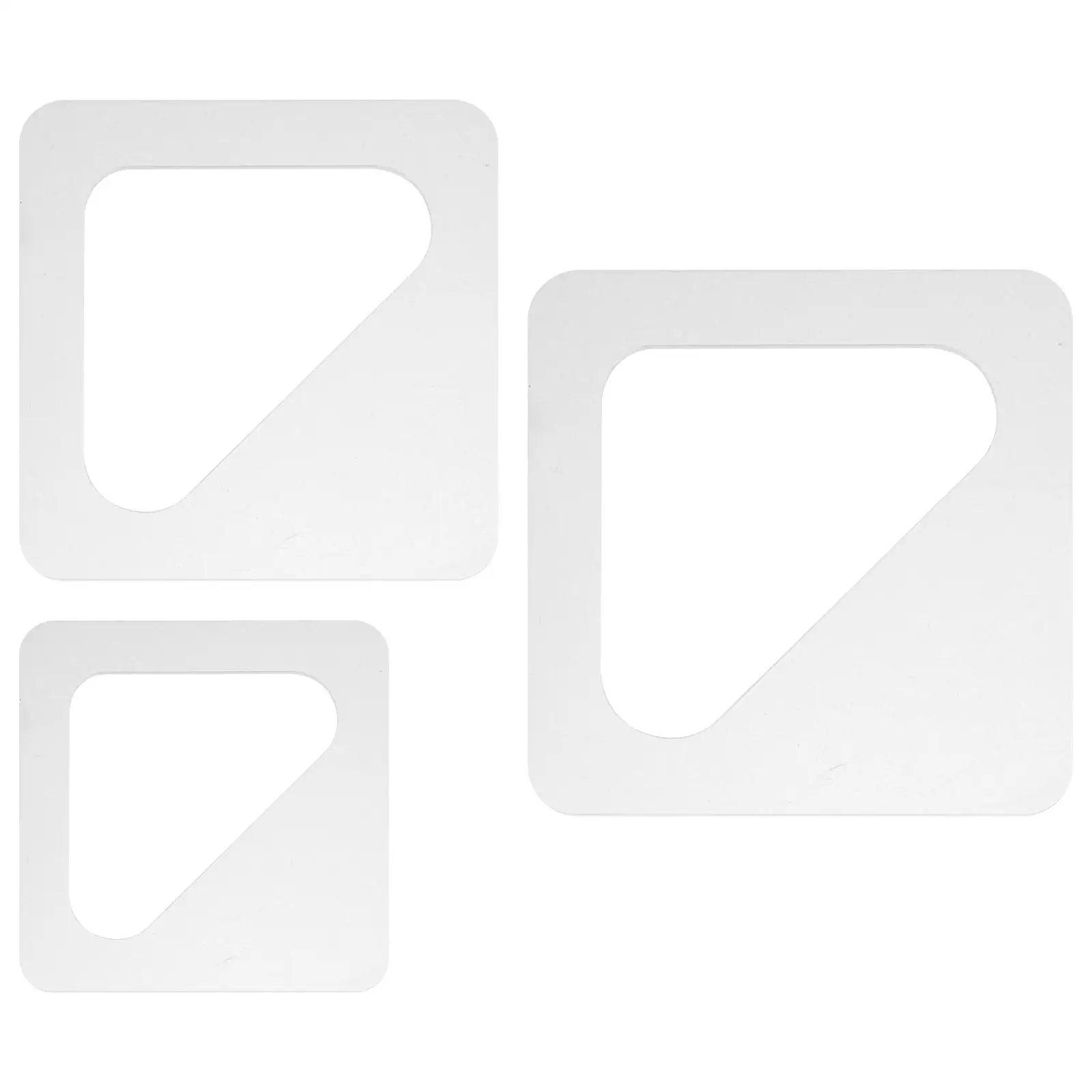 3 Pcs Cutting Board Woodworking Templates Clear Handle Stencil Tracing Stencils Semicircle Chopping
3 Pcs Cutting Board Woodworking Templates Clear Handle Stencil Tracing Stencils Semicircle Chopping