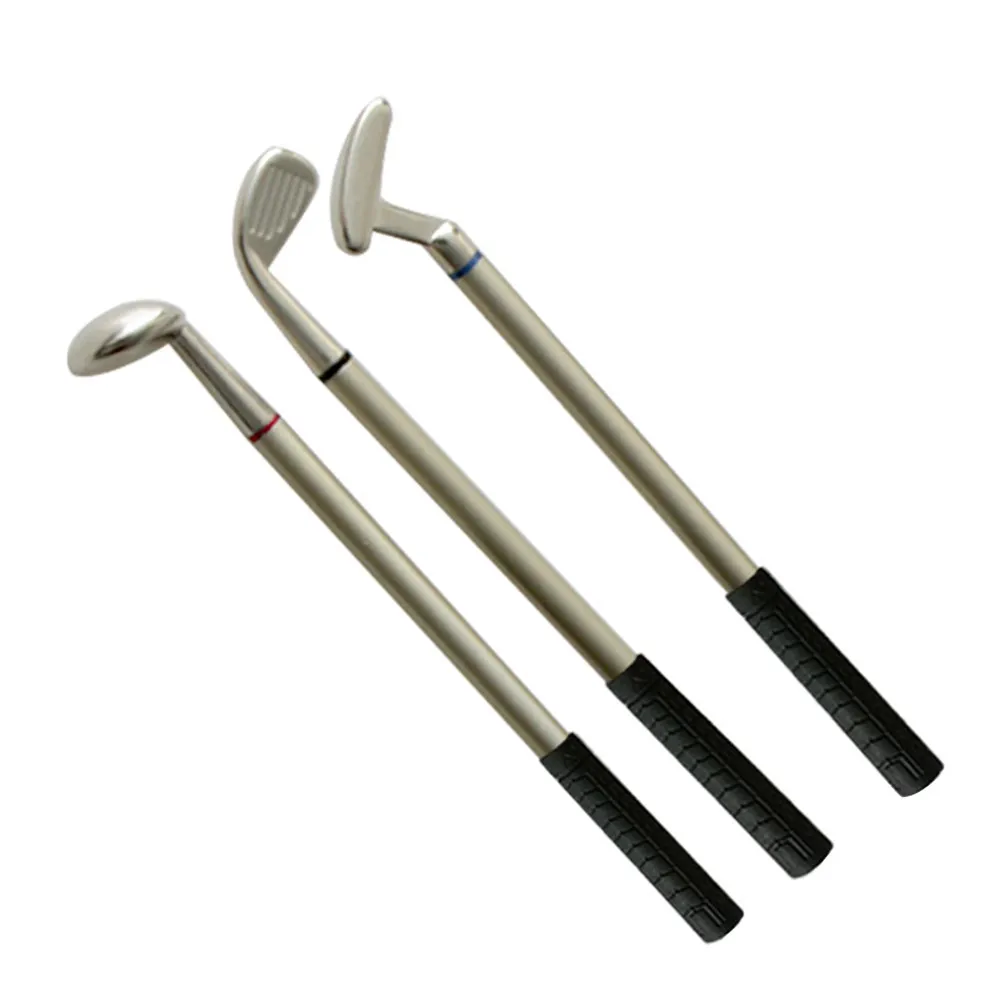 3Pcs Chic Retro Alloy Ballpoint Pens Creative Desktop Decoration Mini Golf Putter Set Stylish Gift for Men Women Office Desk
3Pcs Chic Retro Alloy Ballpoint Pens Creative Desktop Decoration Mini Golf Putter Set Stylish Gift for Men Women Office Desk