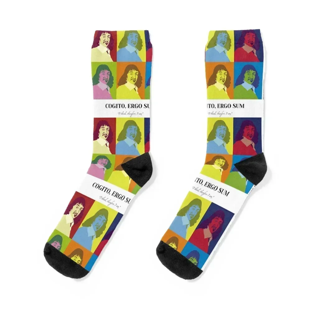 philosopher, pop art Rene Descartes, Cogito ergo sum, I think therefore I am Socks luxe Socks Women's Men's
philosopher, pop art Rene Descartes, Cogito ergo sum, I think therefore I am Socks luxe Socks Women's Men's