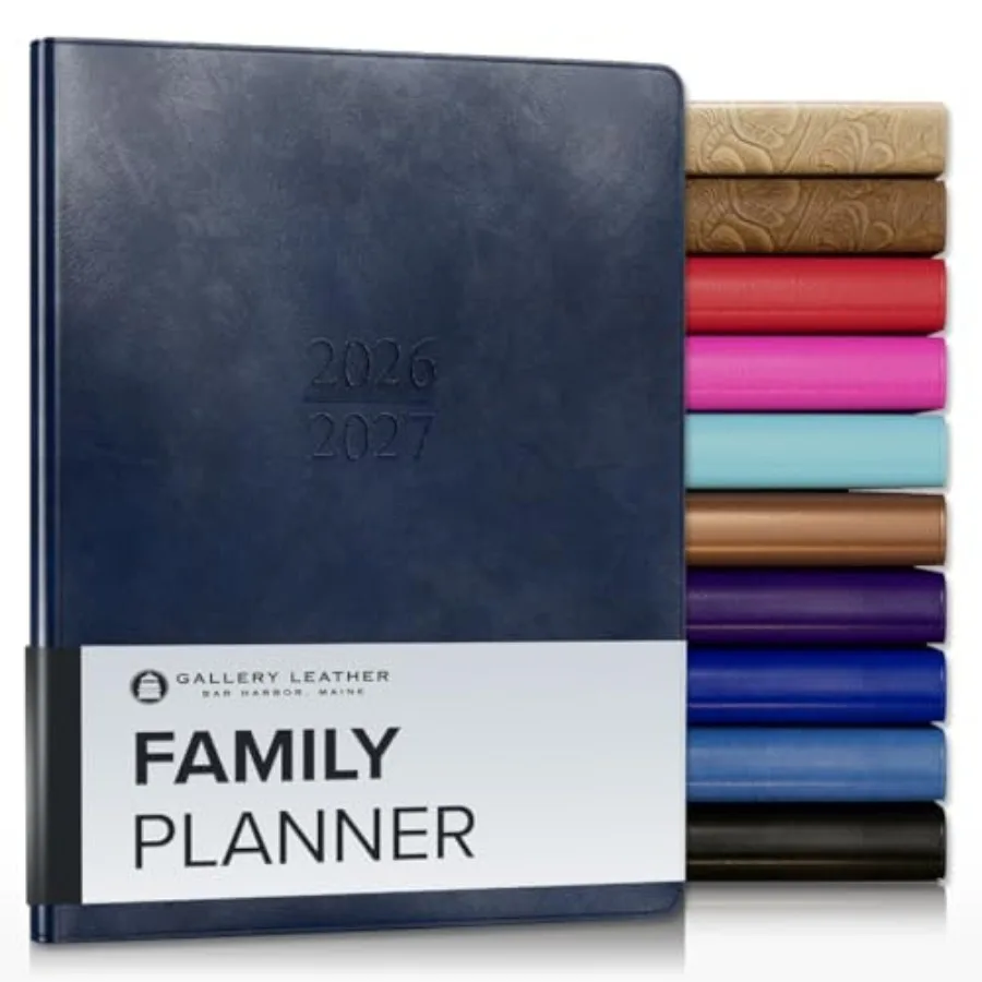 for moms, Elegantly Bound Calendar Planner and Notebook with Stylish White Page Edges, 18 Months - - 9x7
for moms, Elegantly Bound Calendar Planner and Notebook with Stylish White Page Edges, 18 Months - - 9x7