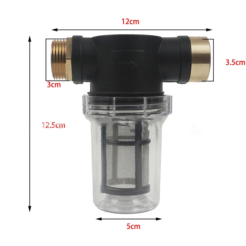 40/100Mesh Garden Hose Strainer Attachment For Pressure Washer 3/4Hose Connector 80PSI Sediment Filter
40/100Mesh Garden Hose Strainer Attachment For Pressure Washer 3/4Hose Connector 80PSI Sediment Filter