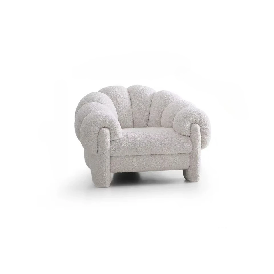 &c Factory Direct Sale Curly Sheep Leisure French Retro Cream Style Living Room Single Sofa Modern Minimalist Apartment Sofa
&c Factory Direct Sale Curly Sheep Leisure French Retro Cream Style Living Room Single Sofa Modern Minimalist Apartment Sofa