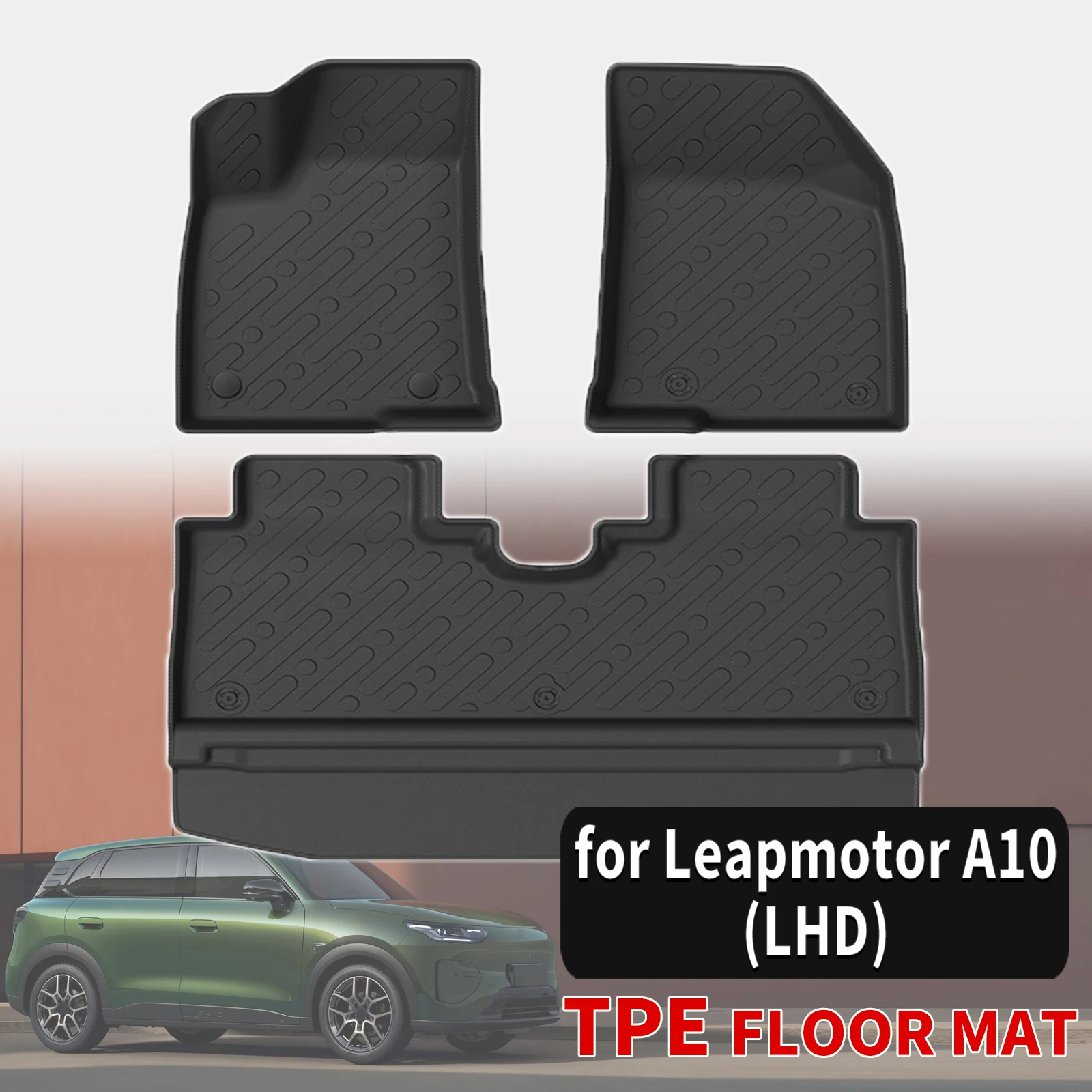 for Leapmotor A10 2026 2027 Durable Weatherproof TPE Car Floor Mats Liners And Trunk Pad, Non-Slip, Easy Clean Car Accessories
for Leapmotor A10 2026 2027 Durable Weatherproof TPE Car Floor Mats Liners And Trunk Pad, Non-Slip, Easy Clean Car Accessories