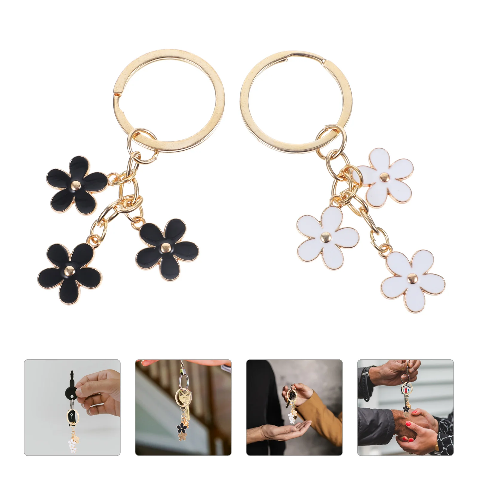 2 Pcs Flower Keychain Charms Cute Car Keys Ladies Wallet Purses Bag Pendant Pendants The Flowers Miss
2 Pcs Flower Keychain Charms Cute Car Keys Ladies Wallet Purses Bag Pendant Pendants The Flowers Miss