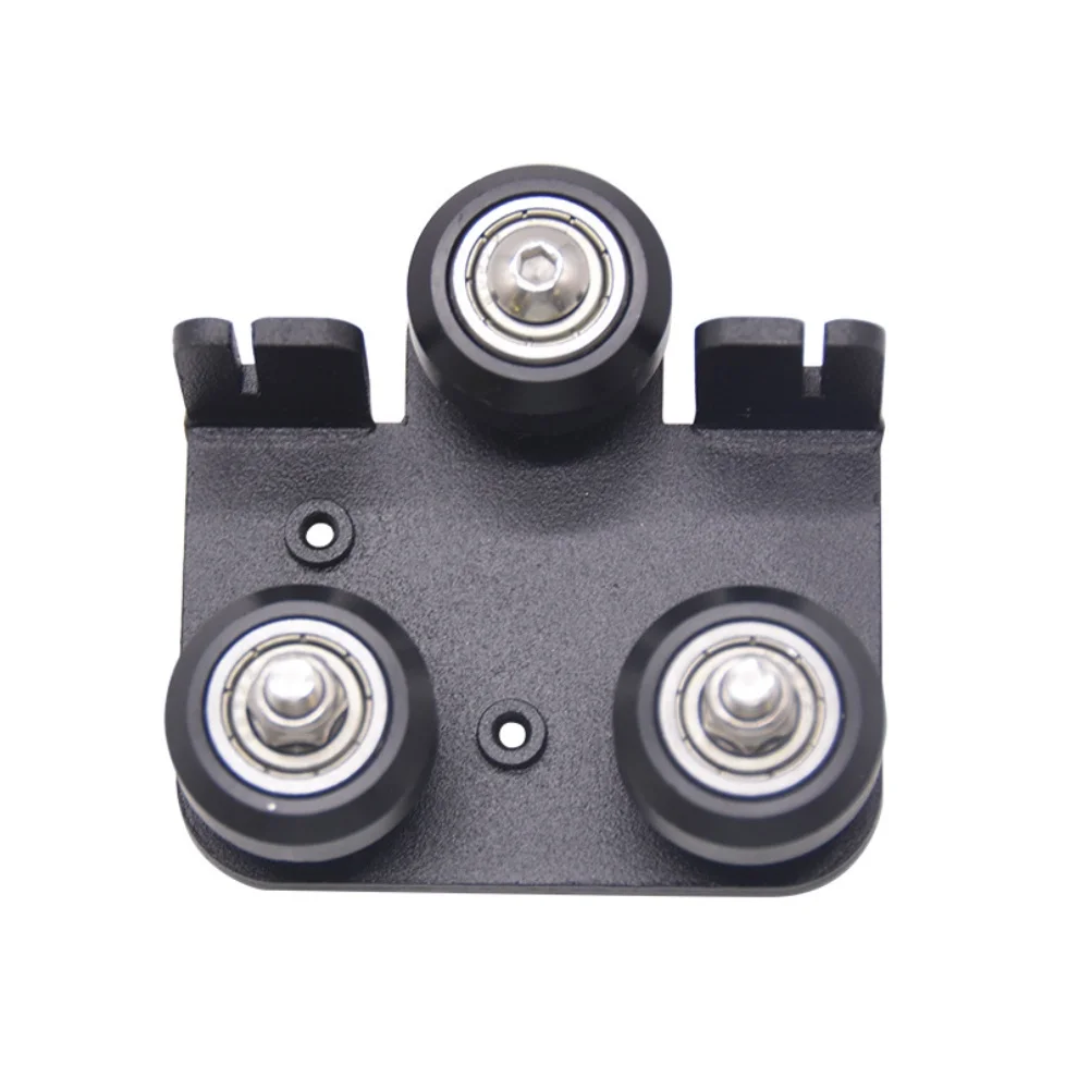 For CR10 For Ender 3 Series Extruder Back Support Plate with Pulleys Metal Backplate 48x64mm Black for 3D Printer
For CR10 For Ender 3 Series Extruder Back Support Plate with Pulleys Metal Backplate 48x64mm Black for 3D Printer