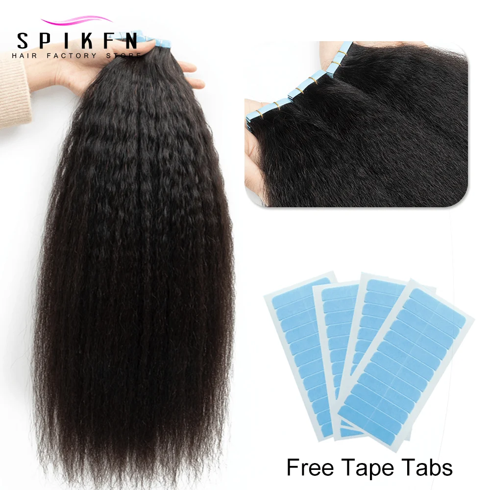 Kinky Straight Tape In Hair Extensions Human Hair for Black Women Tape In Hair Extension Real Human Hair Tape on Remy Hair 20pcs
Kinky Straight Tape In Hair Extensions Human Hair for Black Women Tape In Hair Extension Real Human Hair Tape on Remy Hair 20pcs