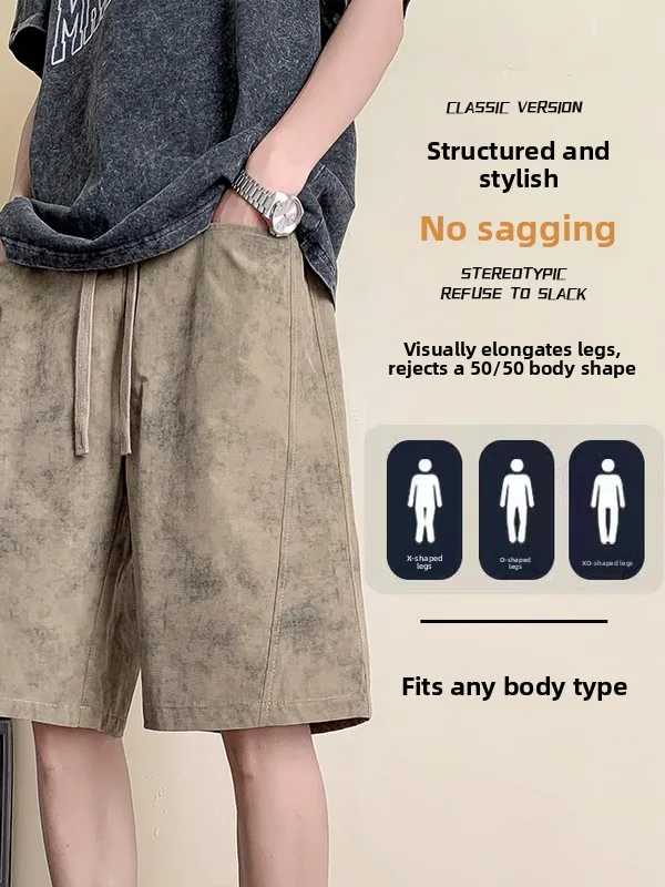 American High Street Loose Straight Leg Sports Pants Qui Dry Casual Five-Quarter Length Men's Summer Workwear orts
American High Street Loose Straight Leg Sports Pants Qui Dry Casual Five-Quarter Length Men's Summer Workwear orts