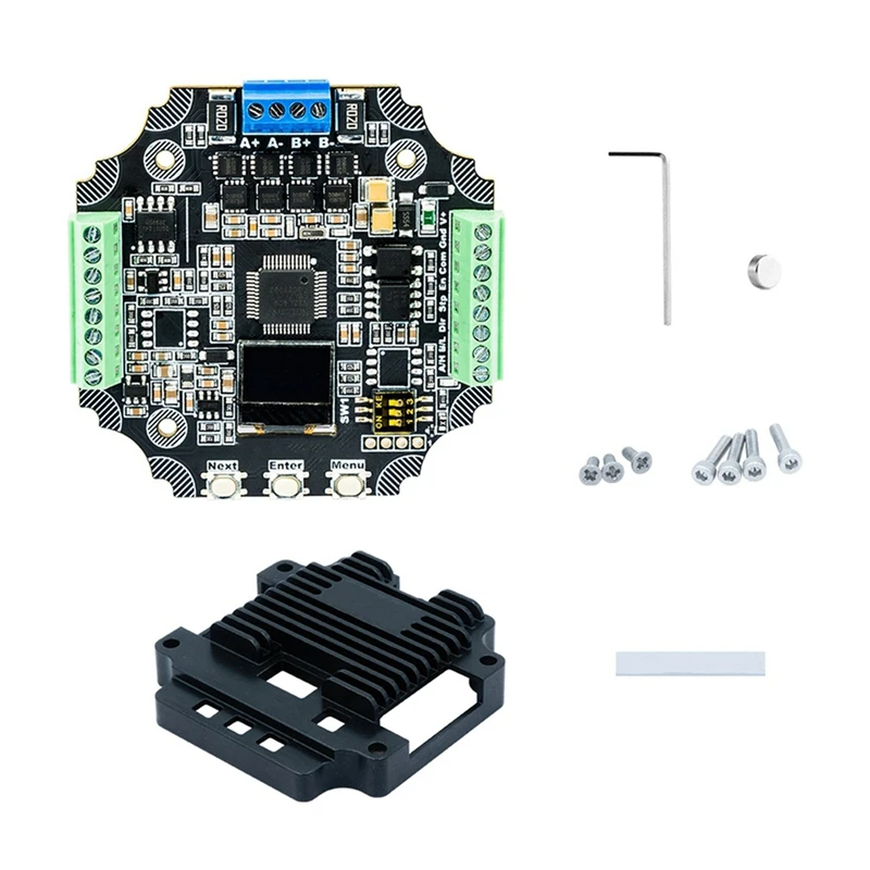 Драйвер шагового двигателя MKS SERVO57D MB PCBA NEMA23 с замкнутым контуром, ЧПУ 3D-принтер для генератора L FOC, тихий и эффективный
Драйвер шагового двигателя MKS SERVO57D MB PCBA NEMA23 с замкнутым контуром, ЧПУ 3D-принтер для генератора L FOC, тихий и эффективный