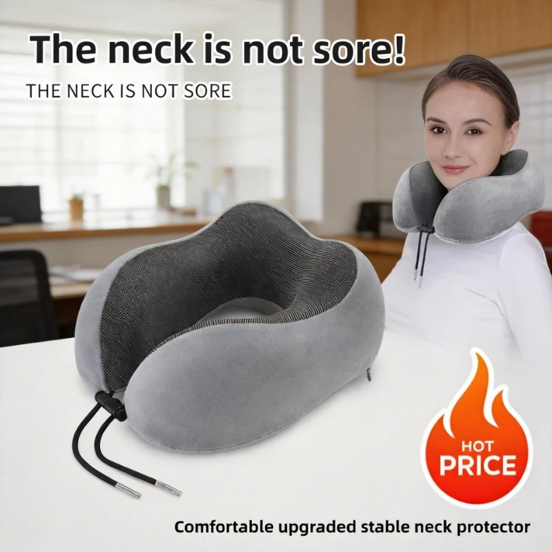 2026 New U-shaped Memory Cotton Neck Pillow Soft Travel Pillow Massage Neck Pillow Sleep Airplane Pillow
2026 New U-shaped Memory Cotton Neck Pillow Soft Travel Pillow Massage Neck Pillow Sleep Airplane Pillow
