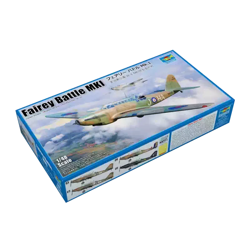 Trumpeter model building kits 05831 Fairey Battle Mk. I 1/48
Trumpeter model building kits 05831 Fairey Battle Mk. I 1/48