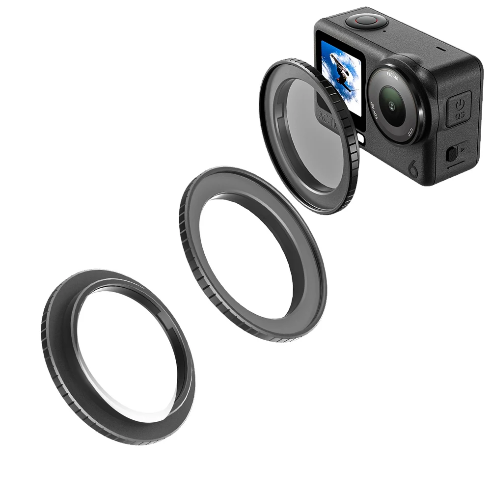 49mm Lens Filter Mount for DJI Action 6, Camera Protective Filter Frame, Allows for Stacking Multiple Filters Camera Accessories
49mm Lens Filter Mount for DJI Action 6, Camera Protective Filter Frame, Allows for Stacking Multiple Filters Camera Accessories