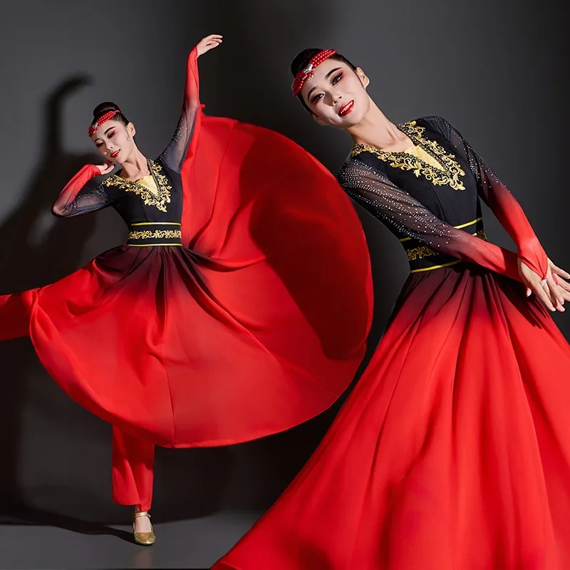 New classical performance Mongolian dance costumes ethnic costumes dresses art examination practice costumes for adults
New classical performance Mongolian dance costumes ethnic costumes dresses art examination practice costumes for adults