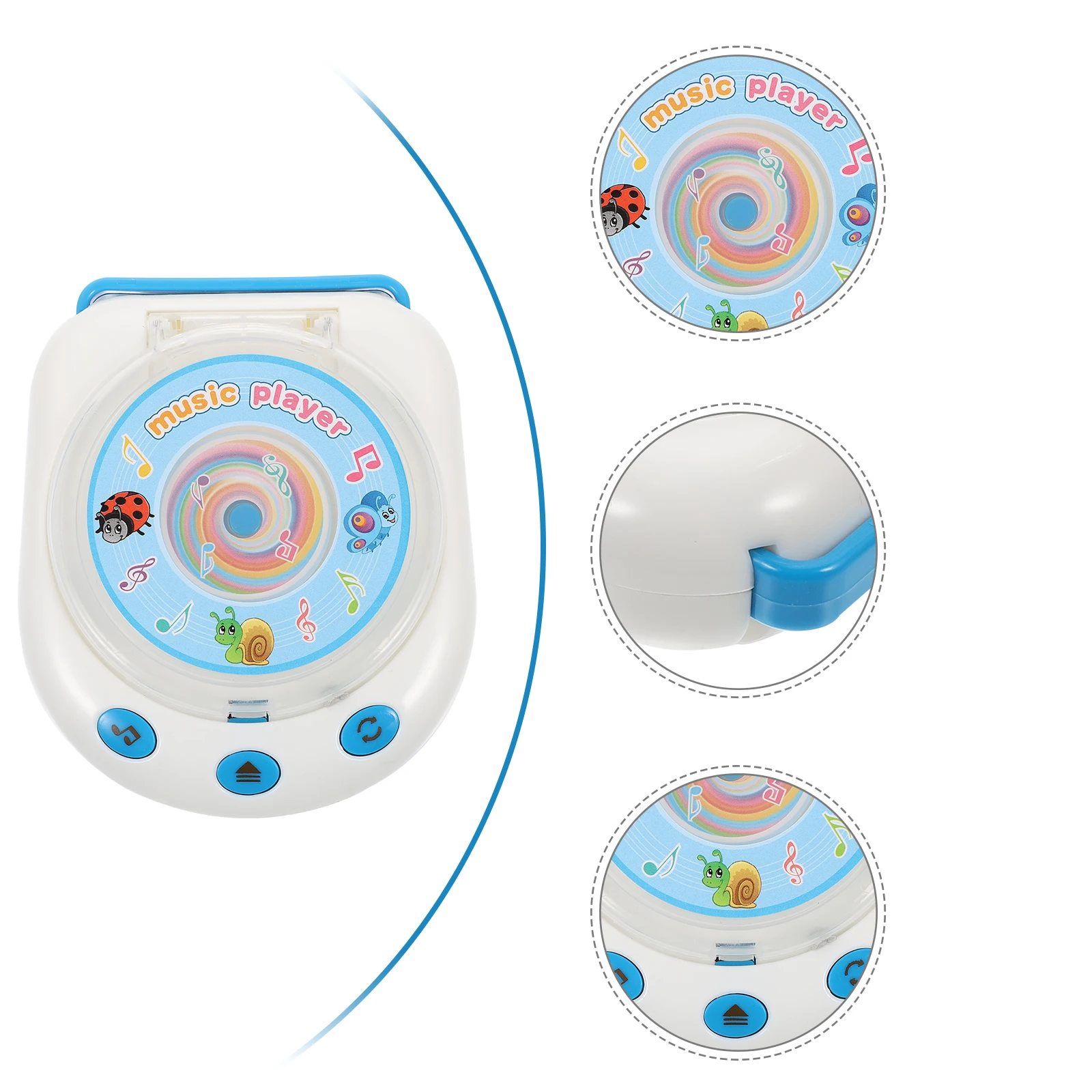 Simulation Mini CD Machine Player Plastic Toy Children Home Appliance Kids Role-play Simulated Household Creative Luminous
Simulation Mini CD Machine Player Plastic Toy Children Home Appliance Kids Role-play Simulated Household Creative Luminous