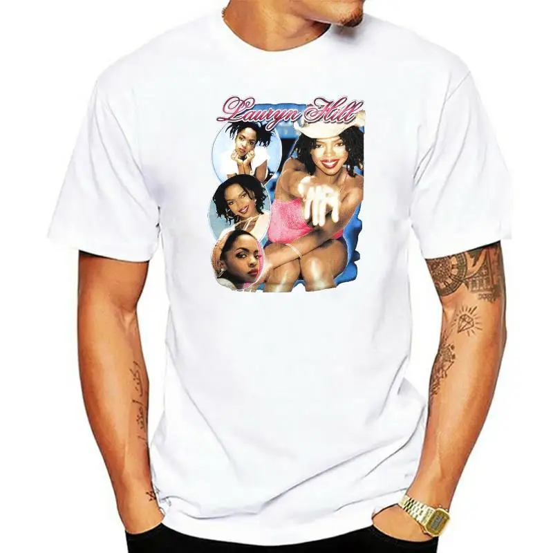 Vintage Lauryn Hill Shirt Rap Tee 90S Loose Cotton T-Shirts For Men Cool Tops Mens 100% Cotton Plus Size
Vintage Lauryn Hill Shirt Rap Tee 90S Loose Cotton T-Shirts For Men Cool Tops Mens 100% Cotton Plus Size