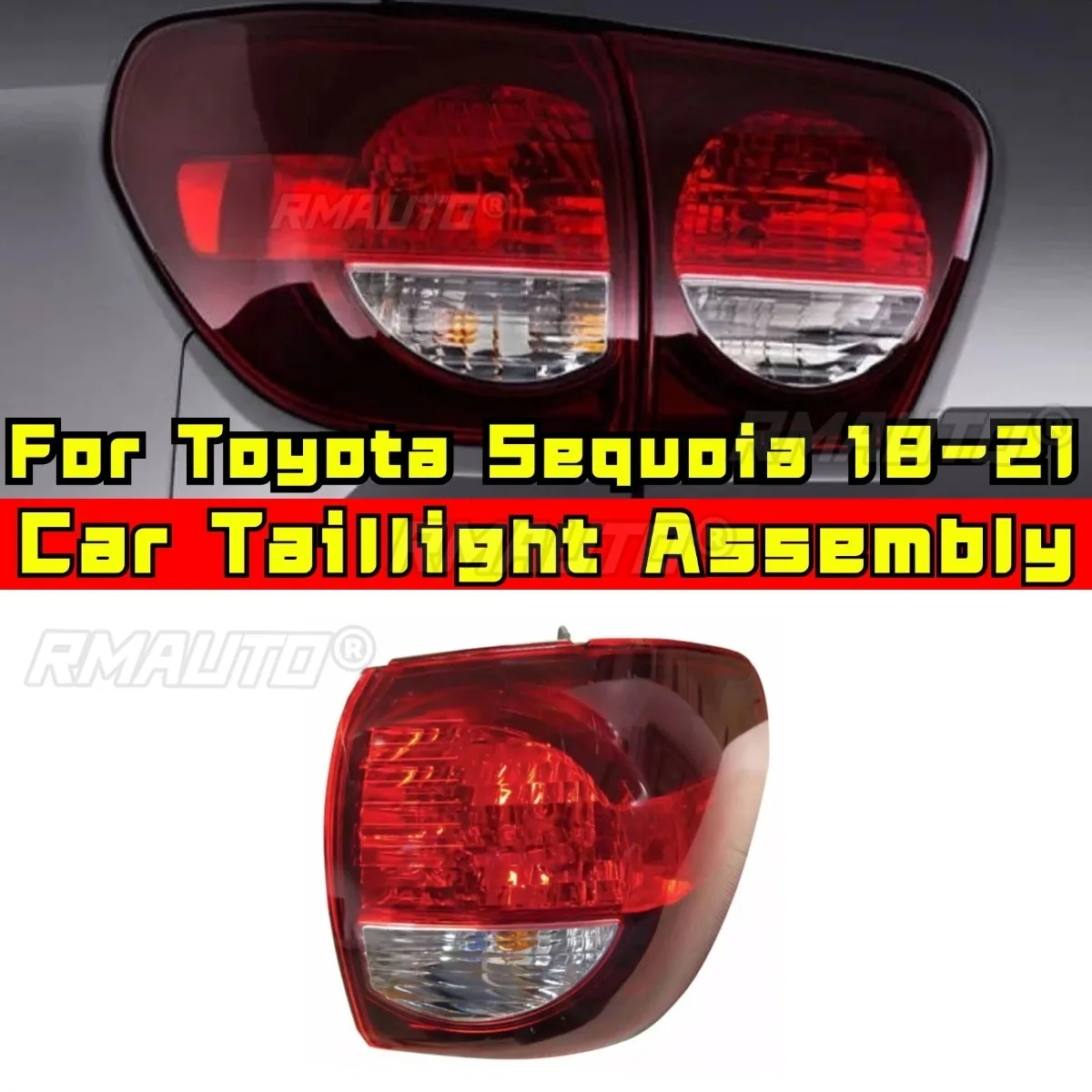 Left Right Rear LED Taillight Taillamp Tail Lights Assembly Wide Light Corner Lamp For Toyota Sequoia 2018-2021 81550-0C110
Left Right Rear LED Taillight Taillamp Tail Lights Assembly Wide Light Corner Lamp For Toyota Sequoia 2018-2021 81550-0C110