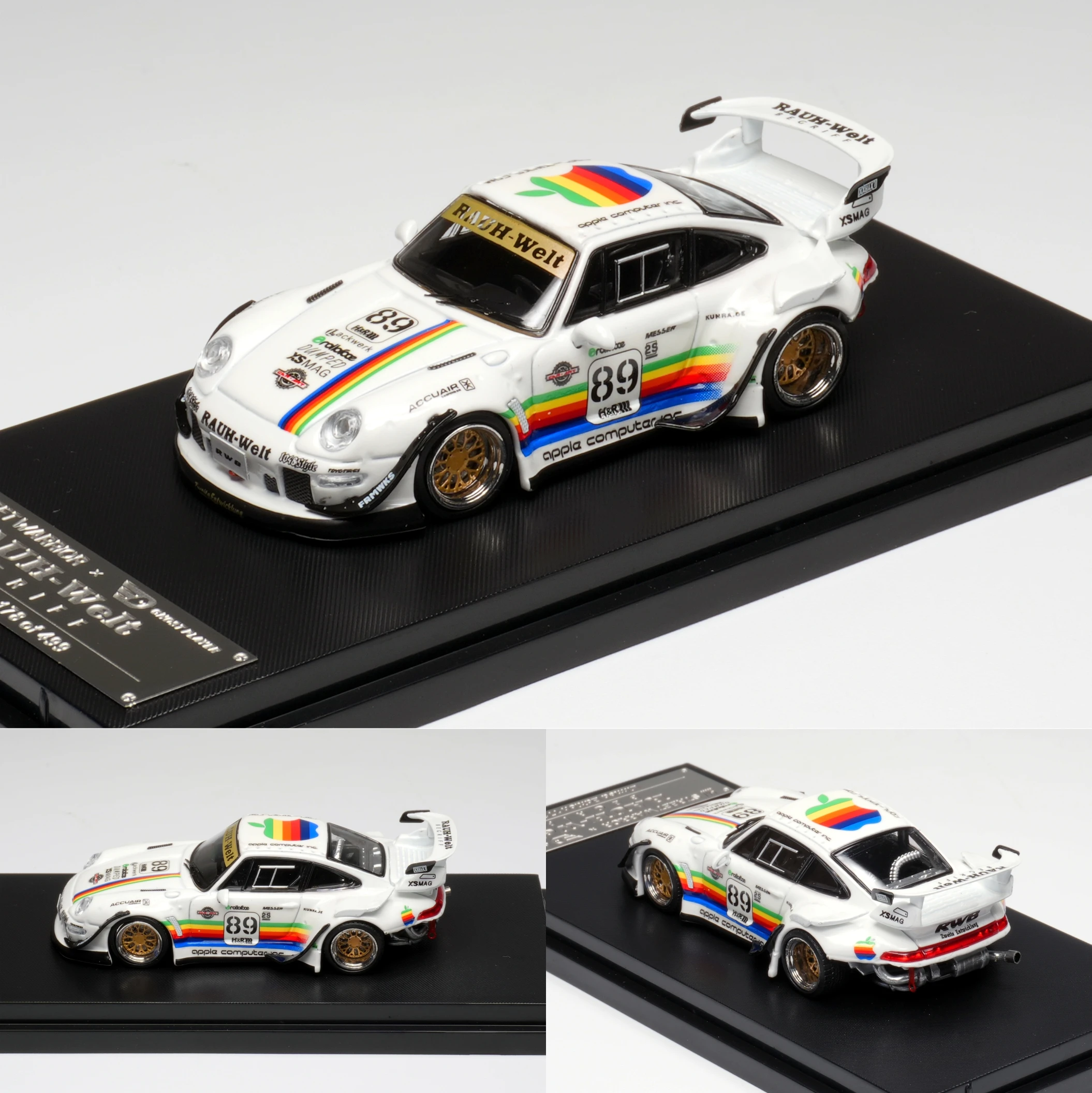SW In Stock 1:64 RWB 993 GT Tail White Diecast Car Model Collect Miniature Toys
SW In Stock 1:64 RWB 993 GT Tail White Diecast Car Model Collect Miniature Toys