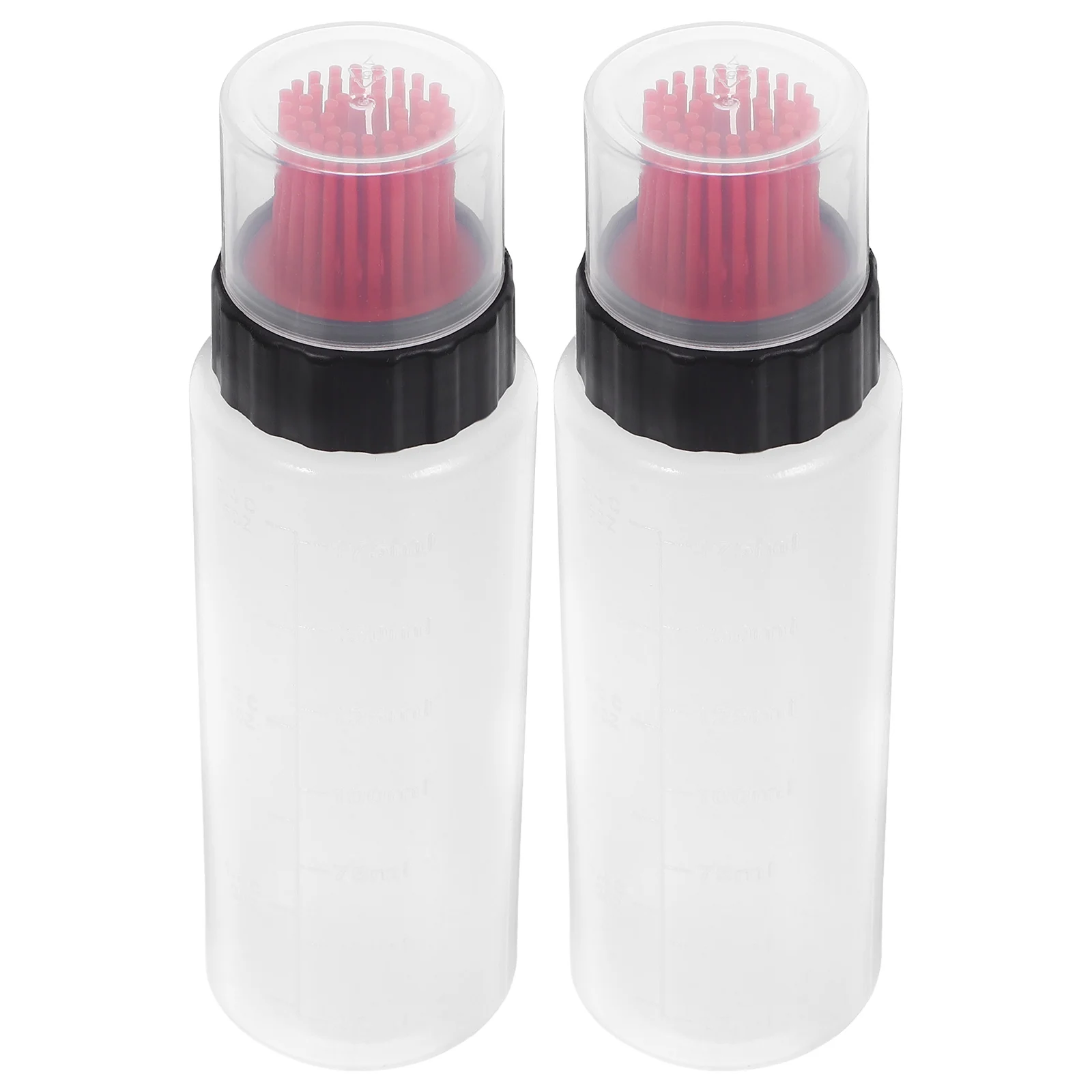 2 Pcs Kitchen Spice Bottle Simple Syrup Bottles Basting Brush for Cooking Visible Dispenser Red Coffee
2 Pcs Kitchen Spice Bottle Simple Syrup Bottles Basting Brush for Cooking Visible Dispenser Red Coffee