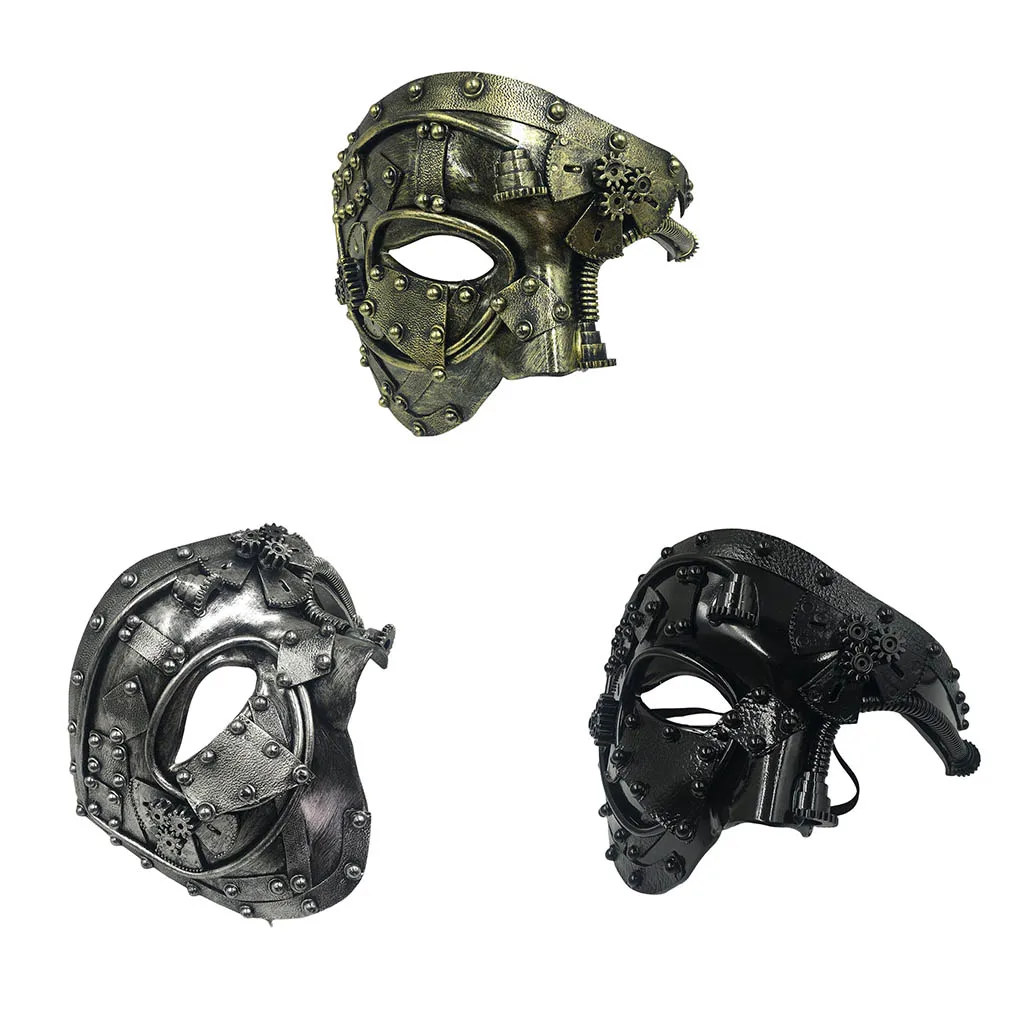 Cosplay Steampunk Mask Half Face Cover One-eyed Halloween Costume Props
Cosplay Steampunk Mask Half Face Cover One-eyed Halloween Costume Props