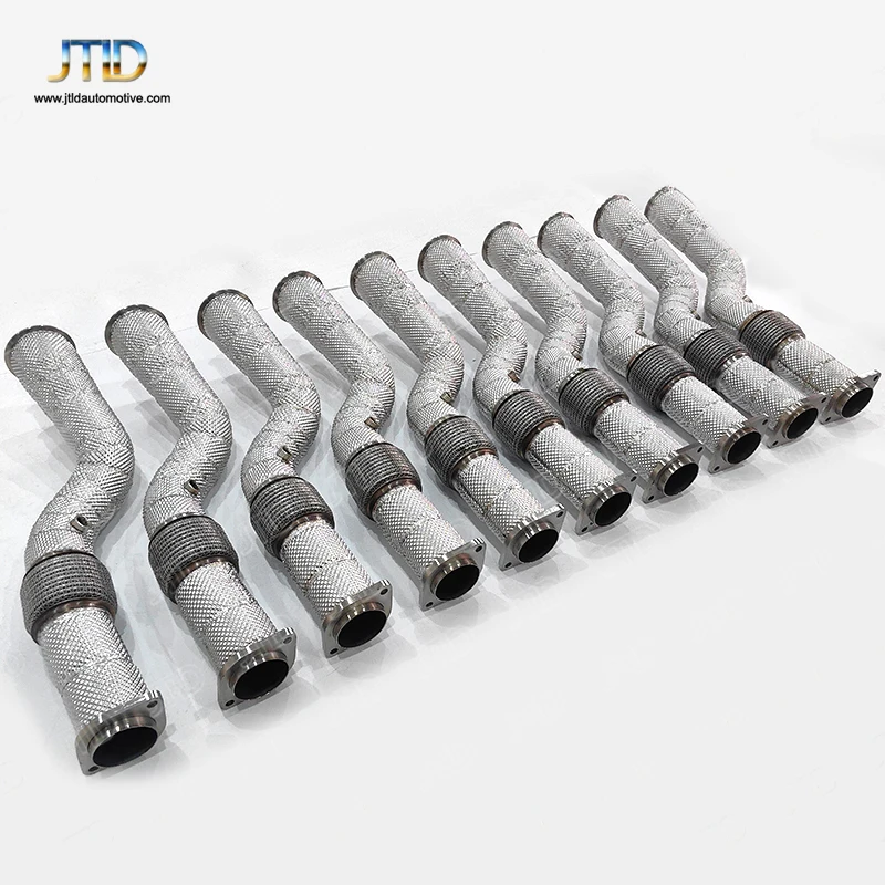 High Quality Auto Exhaust Downpipe For bmw G80 M3 G82 M4 with Heat Shield Stainless Steel
High Quality Auto Exhaust Downpipe For bmw G80 M3 G82 M4 with Heat Shield Stainless Steel