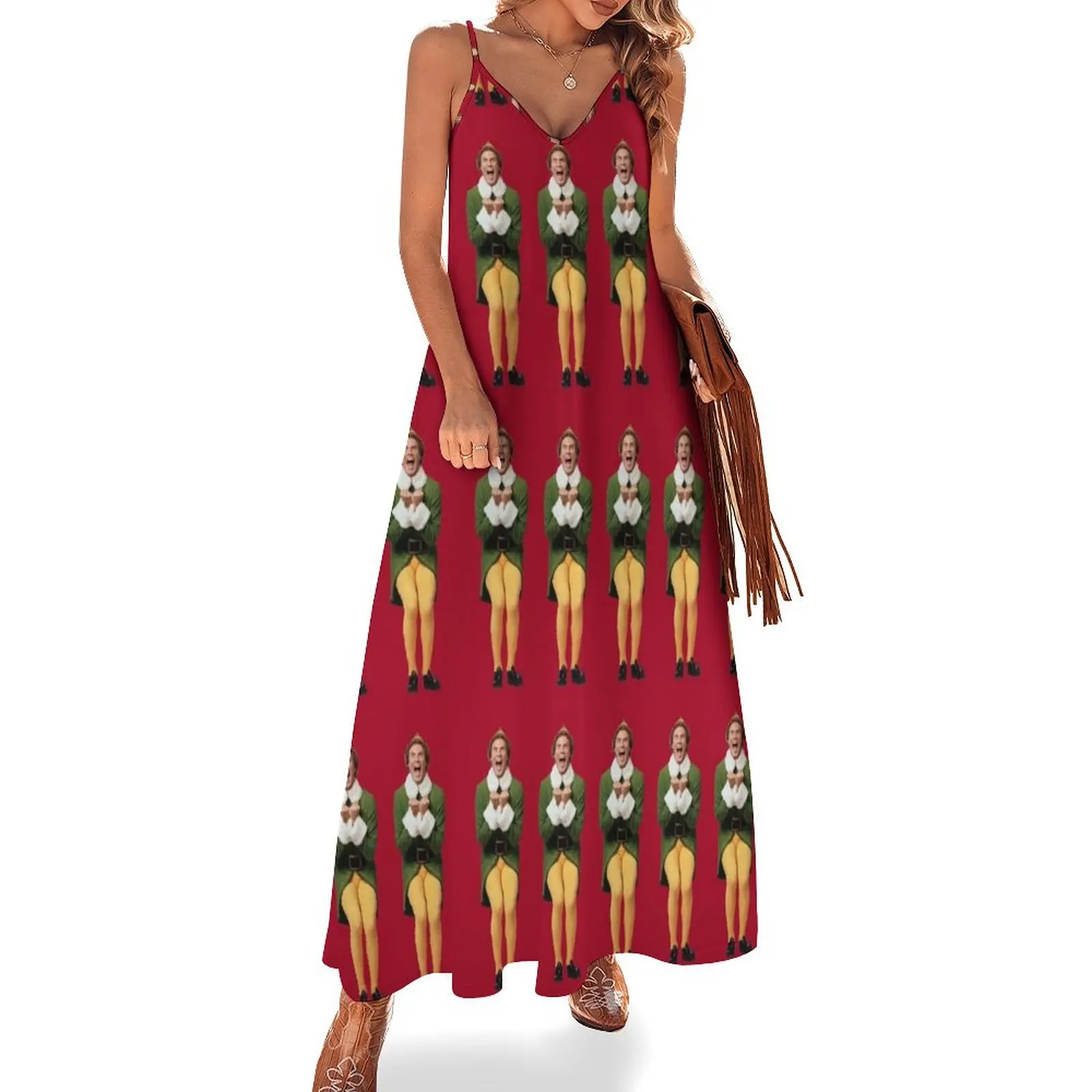 SANTA! OH MY GOD! SANTA'S COMING! I KNOW HIM! I KNOW HIM! Sleeveless Long Dress Women dresses summer Dress
SANTA! OH MY GOD! SANTA'S COMING! I KNOW HIM! I KNOW HIM! Sleeveless Long Dress Women dresses summer Dress