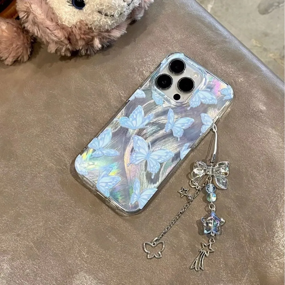 New INS Aesthetic Transparent Sweet Style Plated Alloy Bow Butterfly Phone Lanyard Bag Key Pendant Charm Kawaii Girly Gift
New INS Aesthetic Transparent Sweet Style Plated Alloy Bow Butterfly Phone Lanyard Bag Key Pendant Charm Kawaii Girly Gift