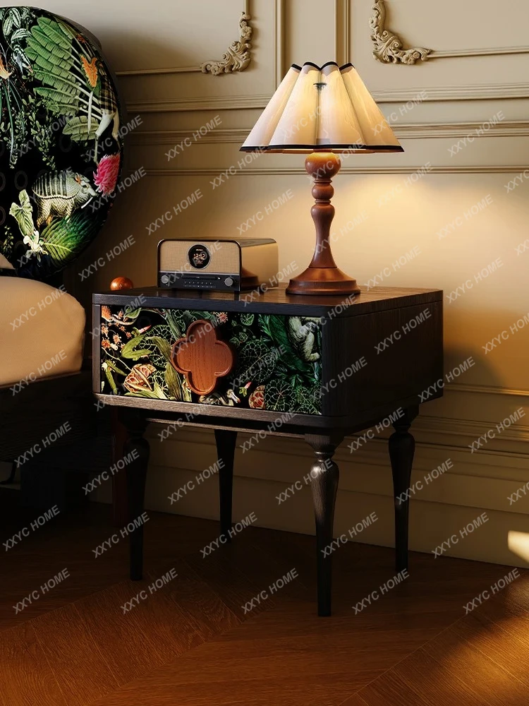 retro solid wood bedside table small apartment master bedroom ash wood bedside storage household simple
retro solid wood bedside table small apartment master bedroom ash wood bedside storage household simple