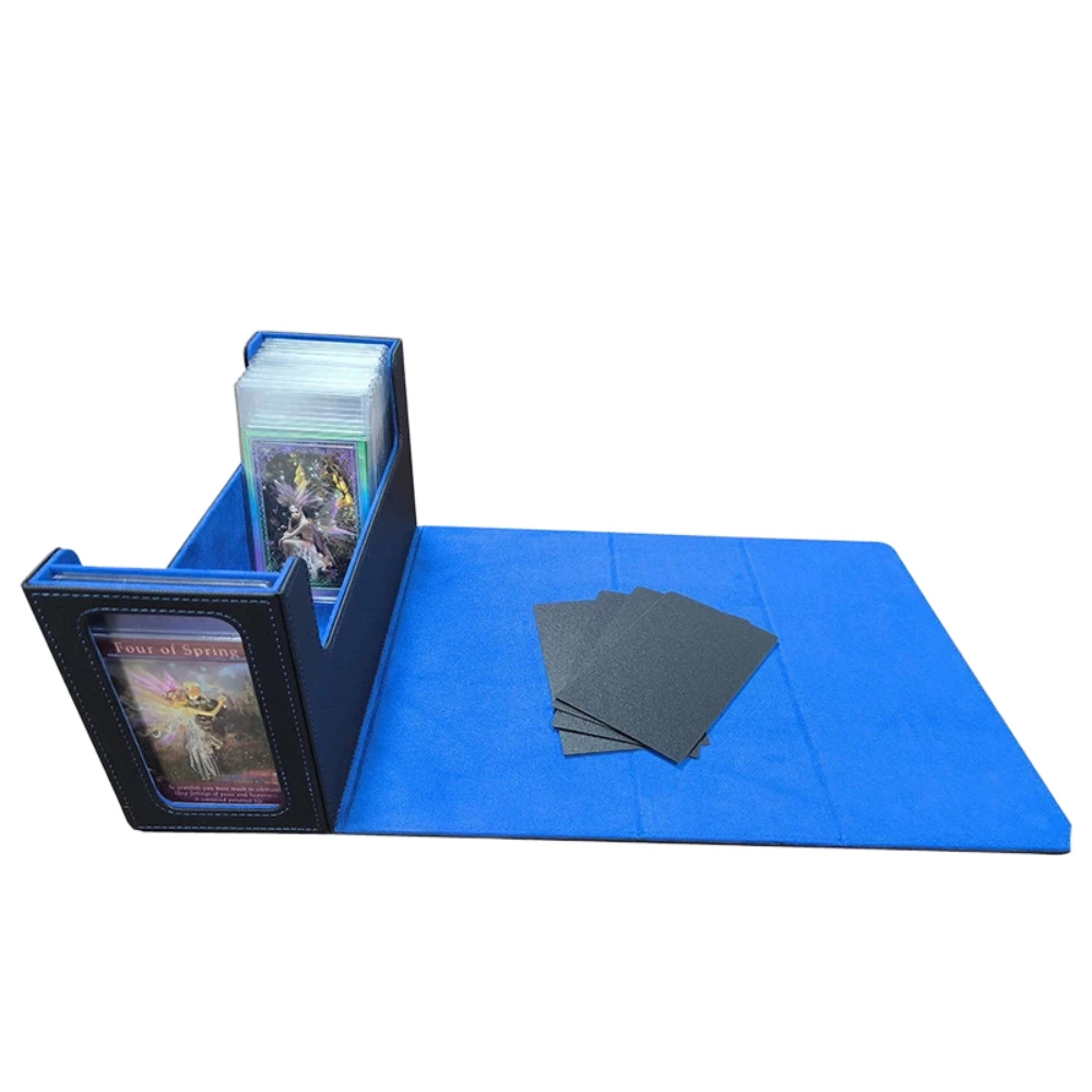 40 Slots PU Leather Graded Card Slab Box for TCG & Sports Trading Cards with Window
40 Slots PU Leather Graded Card Slab Box for TCG & Sports Trading Cards with Window