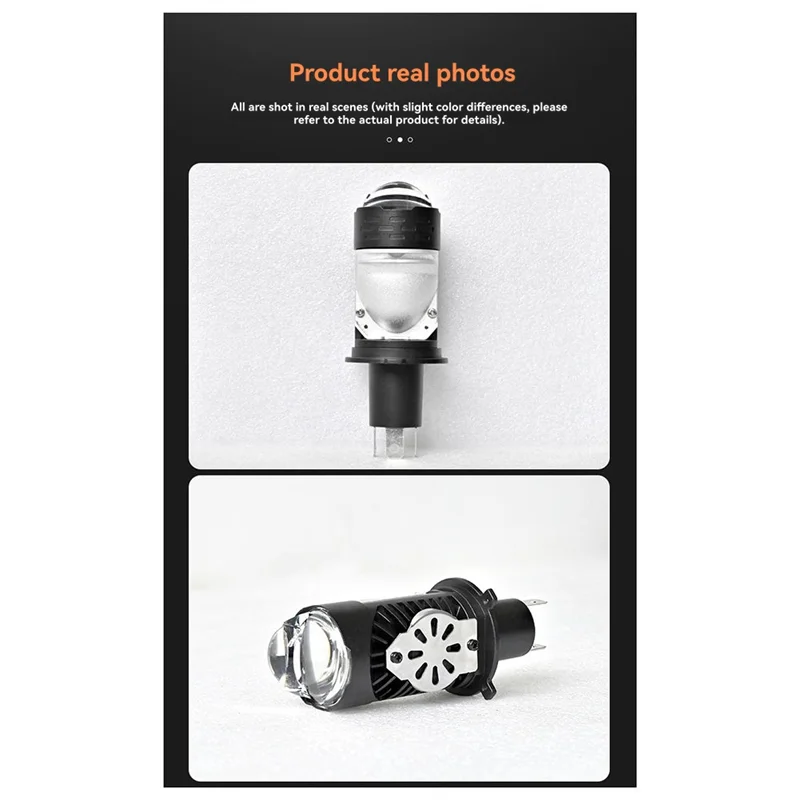 2Pcs H4 Led Headlight Bulbs Lens Plug&Play Dual Lens 12V For Motorbike Car Integrated High&Low
2Pcs H4 Led Headlight Bulbs Lens Plug&Play Dual Lens 12V For Motorbike Car Integrated High&Low