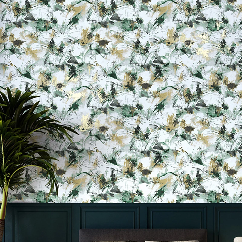 Retro Abstract American Pastoral Flowers Trees Ink Painting Non-Woven Wallpaper For Bedroom Living Room Background Home Decor
Retro Abstract American Pastoral Flowers Trees Ink Painting Non-Woven Wallpaper For Bedroom Living Room Background Home Decor