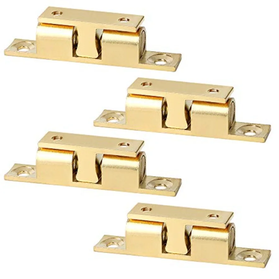 Double Roller Catch Cabinet Latches, Adjustable Double Ball Tension Roller Catch Latch Brass Cabinet Door Latch, 67mm Solid Bra
Double Roller Catch Cabinet Latches, Adjustable Double Ball Tension Roller Catch Latch Brass Cabinet Door Latch, 67mm Solid Bra