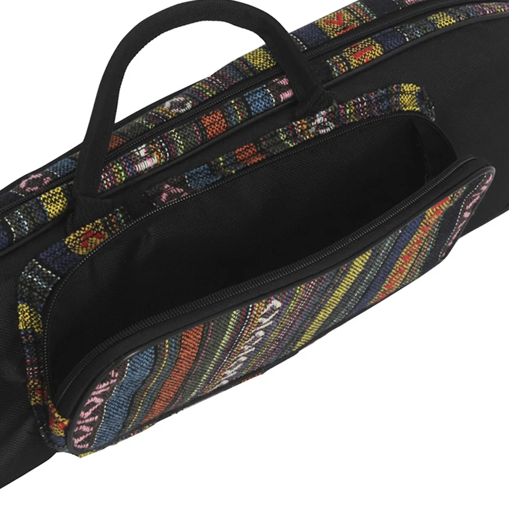 Ethnic Style Trumpet Instrument Bag Portable Case for Clarinet Side Storage Compartment H Small Trumpet Bag 
Ethnic Style Trumpet Instrument Bag Portable Case for Clarinet Side Storage Compartment H Small Trumpet Bag