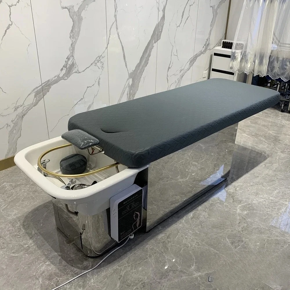 Кресло для шампуня, парикмахерская, тайский стиль, полностью массажный диван, кровать с циркуляцией воды и роликами, кровать для чистки ушей
Кресло для шампуня, парикмахерская, тайский стиль, полностью массажный диван, кровать с циркуляцией воды и роликами, кровать для чистки ушей