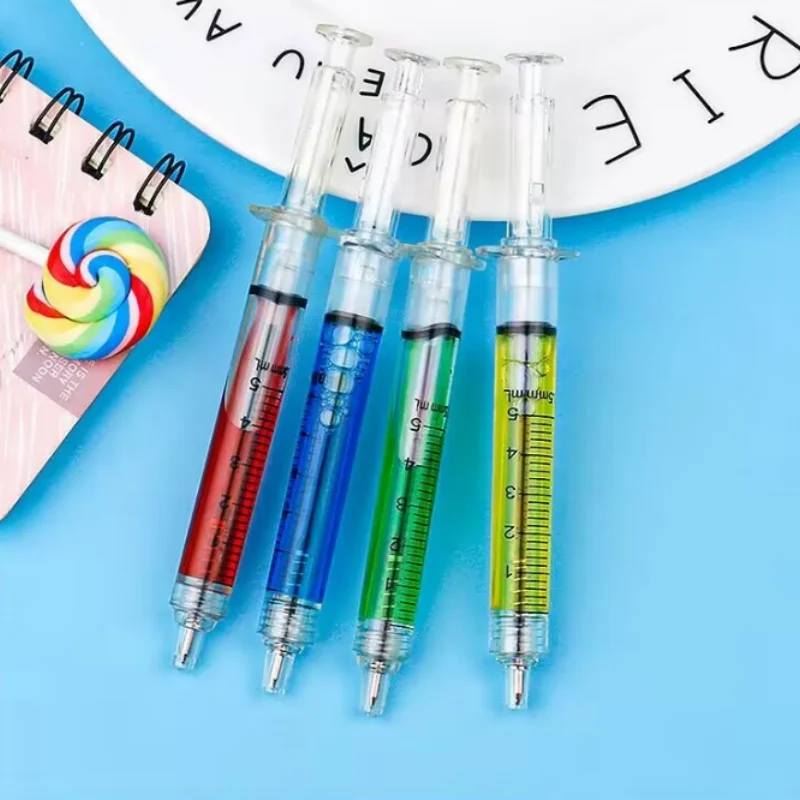 40pcs/lot Creative Syringe Shaped Ballpoint Pen Cute Ball Pens School Office Writing Supplies Stationery Gift
40pcs/lot Creative Syringe Shaped Ballpoint Pen Cute Ball Pens School Office Writing Supplies Stationery Gift