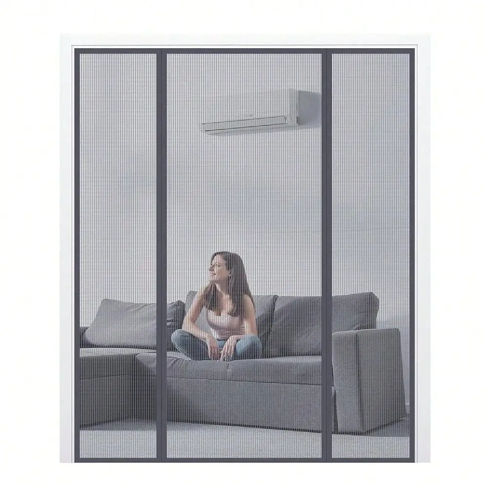 Magnetic Screen Door Mesh Heavy Duty Magic Door Screen Closure With Magnets For Sliding, Patio, French, Front And Back Door, Pe
Magnetic Screen Door Mesh Heavy Duty Magic Door Screen Closure With Magnets For Sliding, Patio, French, Front And Back Door, Pe