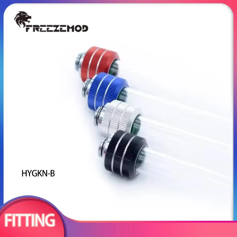 FREEZEMOD G1/4 Torque Anti-off Hard Tube Fitting Adapter Hand Compression for OD 12/14/16mm Pipe Connection Water Cooler HYGKN-B
FREEZEMOD G1/4 Torque Anti-off Hard Tube Fitting Adapter Hand Compression for OD 12/14/16mm Pipe Connection Water Cooler HYGKN-B