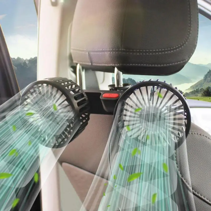 5V Car Seat Back Cooling Fan Portable Car Fan 360 Degree Rotation Car Auto Air Cooling Fan USB Air Circulation Fans For RV Truck
5V Car Seat Back Cooling Fan Portable Car Fan 360 Degree Rotation Car Auto Air Cooling Fan USB Air Circulation Fans For RV Truck