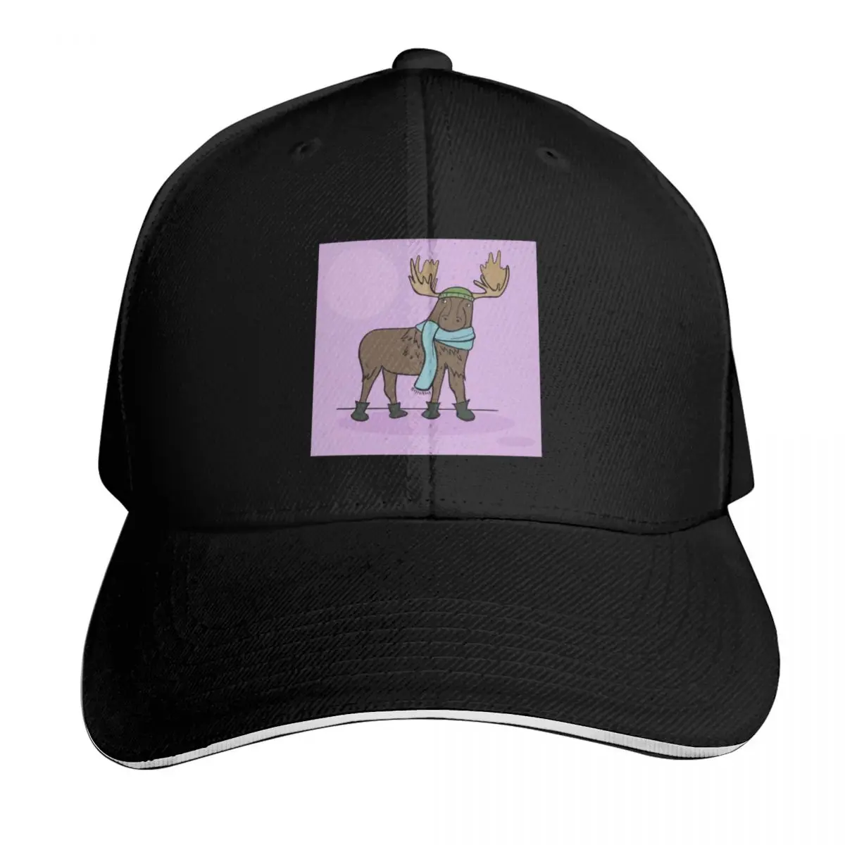 Winter Moose in a Scarf Baseball Cap party Hat New Hat hats on offer Horse Hat Baseball Men Women's
Winter Moose in a Scarf Baseball Cap party Hat New Hat hats on offer Horse Hat Baseball Men Women's