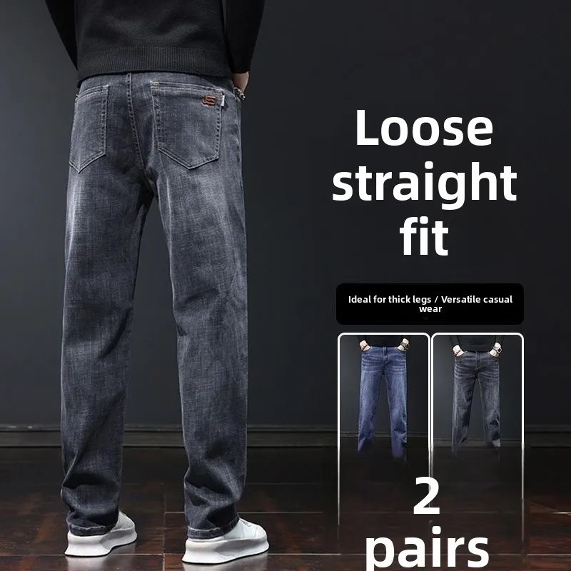 Новинка 2025 года, мужские джинсовые джинсы, прямые свободные повседневные брюки, осень-зима, хлопковые эластичные молодежные длинные брюки Faion
Новинка 2025 года, мужские джинсовые джинсы, прямые свободные повседневные брюки, осень-зима, хлопковые эластичные молодежные длинные брюки Faion
