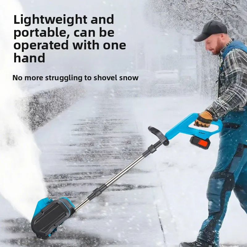 Household Lithium Battery Wireless Snow Plow Hand-pushed Portable Snow Plow Artifact Road Cleaning Snow Thrower
Household Lithium Battery Wireless Snow Plow Hand-pushed Portable Snow Plow Artifact Road Cleaning Snow Thrower