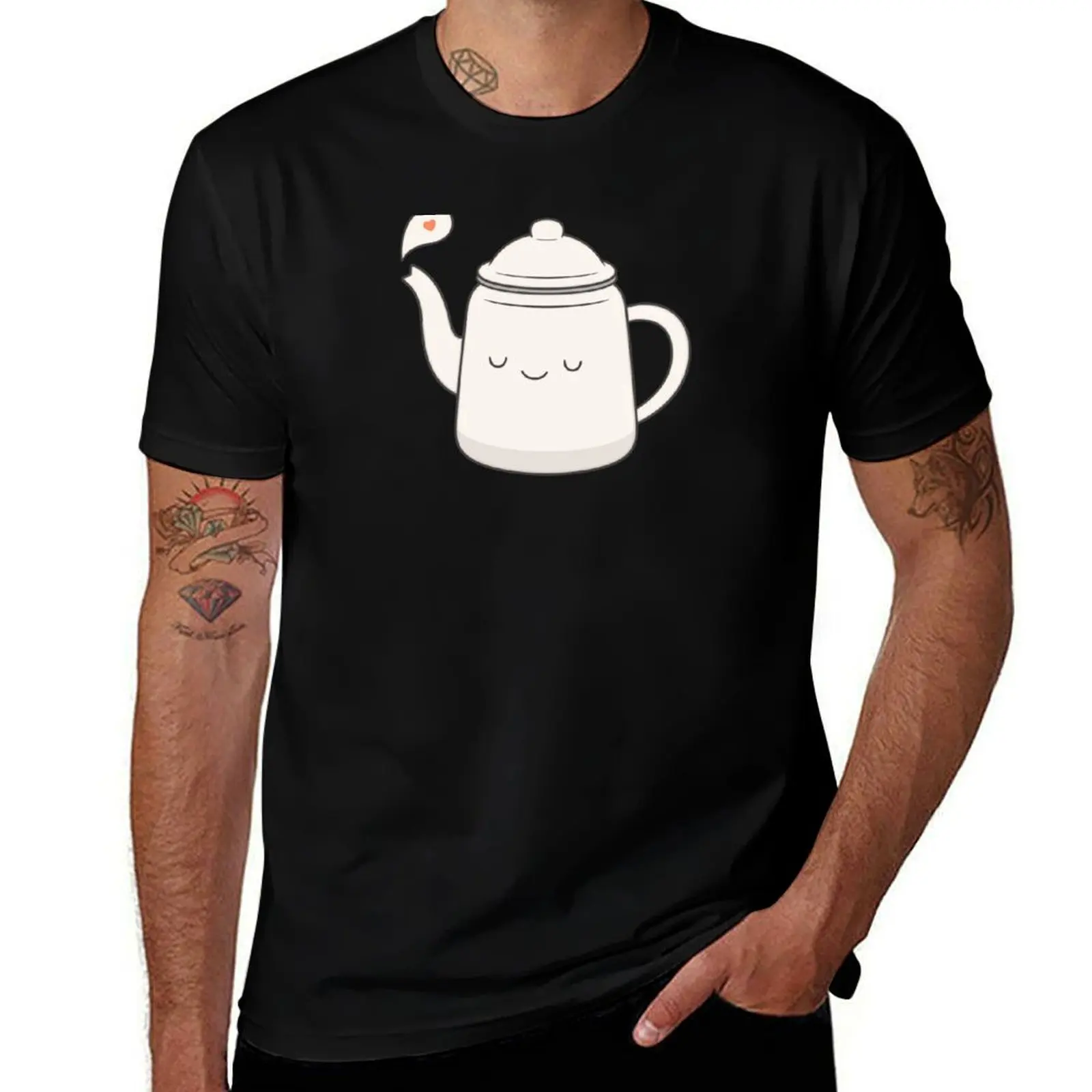 Teapot T-Shirt Soft Durable Cotton T-Shirt
Teapot T-Shirt Soft Durable Cotton T-Shirt