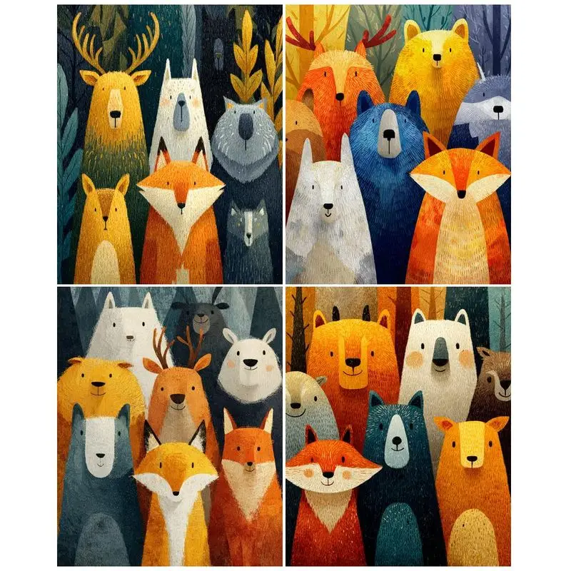 GATYZTORY Painting By Number Cartoon Animal For Adults Picture By Numbers Acrylic Paint On Canvas DIY Frame Home Decoration
GATYZTORY Painting By Number Cartoon Animal For Adults Picture By Numbers Acrylic Paint On Canvas DIY Frame Home Decoration