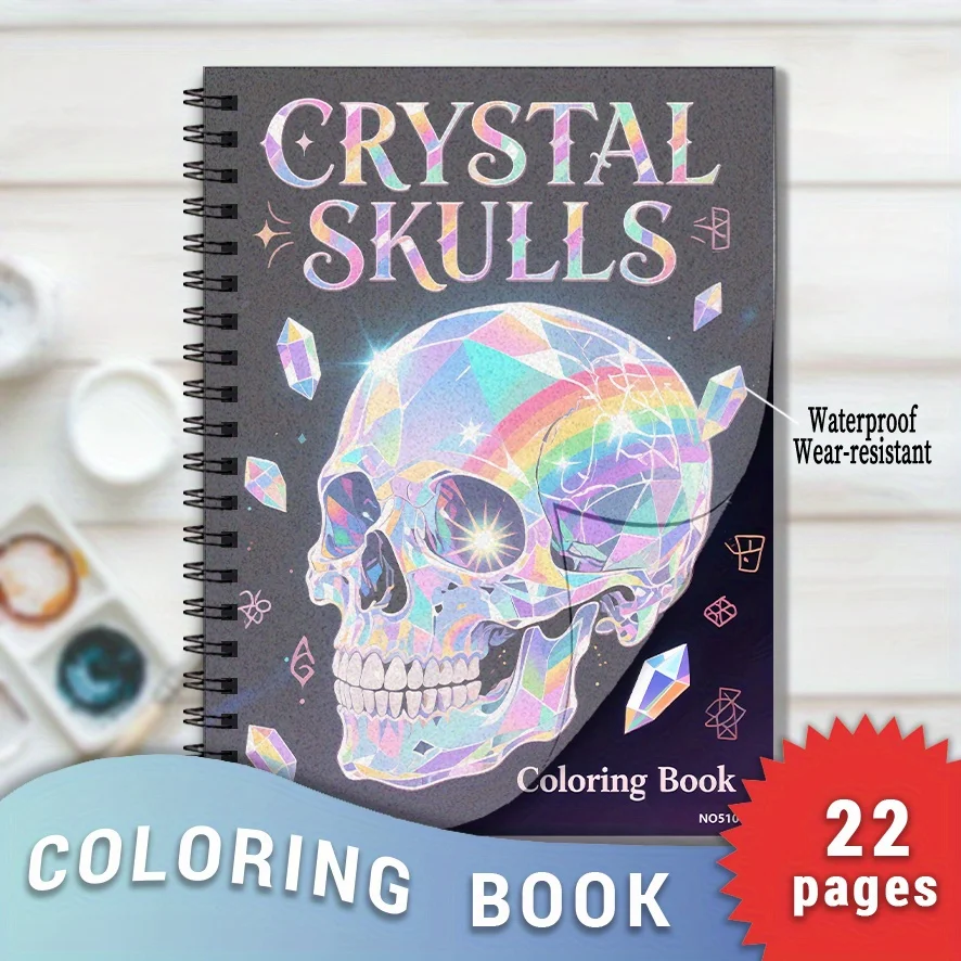 Mystic Skull Adult Coloring Book 22 Pages 8.3 X 11.2 Inches Stress Relief And Emotion Management Positive Thinking Theme
Mystic Skull Adult Coloring Book 22 Pages 8.3 X 11.2 Inches Stress Relief And Emotion Management Positive Thinking Theme