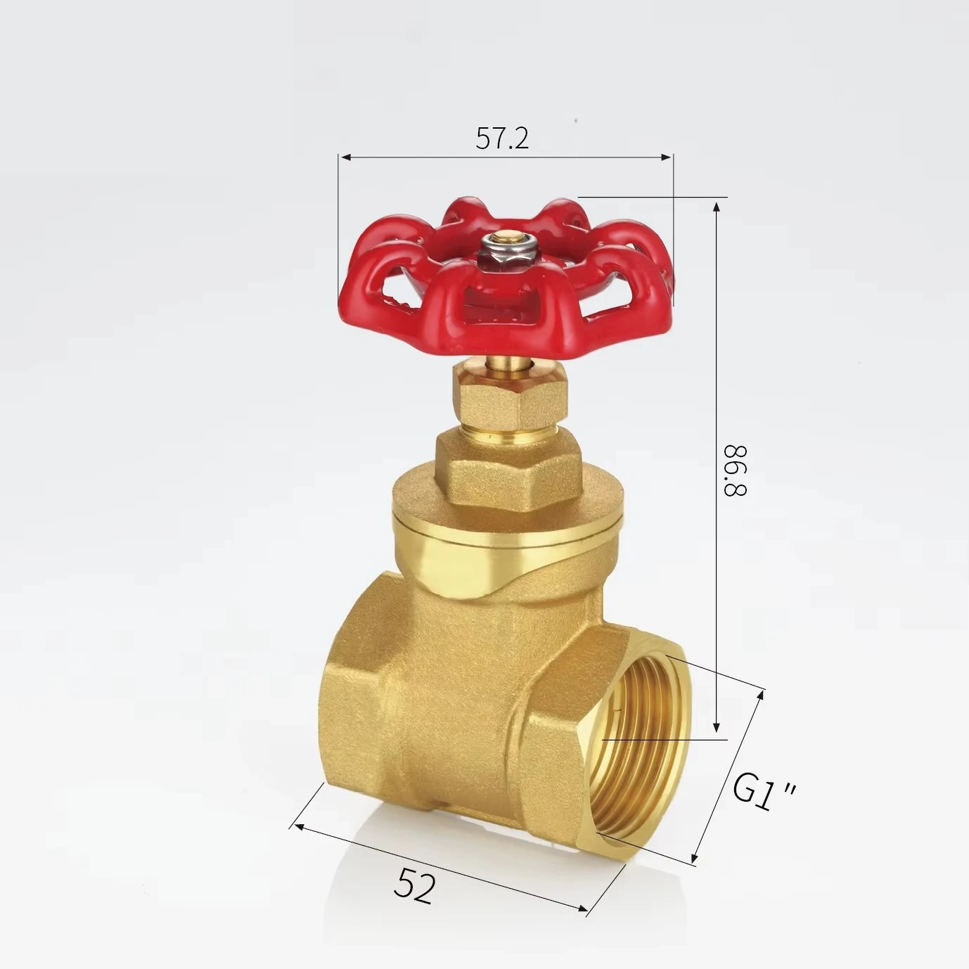 DN40 Pn16 Miniature Gate Valve with Manual Structural Threaded Brass Check Valve for Water Piping and Irrigation
DN40 Pn16 Miniature Gate Valve with Manual Structural Threaded Brass Check Valve for Water Piping and Irrigation