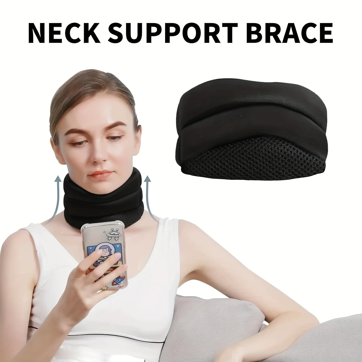 Adjustable Anti Snoring Neck Support - with Ergonomic Design for Snoring Relief, Improved Sleep Quality, and Cervical Protection
Adjustable Anti Snoring Neck Support - with Ergonomic Design for Snoring Relief, Improved Sleep Quality, and Cervical Protection