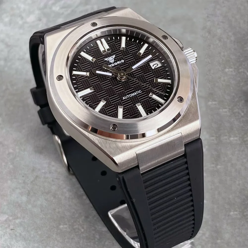 Tandorio Dive 20ATM нержавеющая сталь 40 мм черно-белый сетчатый циферблат светящиеся NH35 автоматические часы мужские с сапфировым стеклом винтовая заводная головка новый
Tandorio Dive 20ATM нержавеющая сталь 40 мм черно-белый сетчатый циферблат светящиеся NH35 автоматические часы мужские с сапфировым стеклом винтовая заводная головка новый