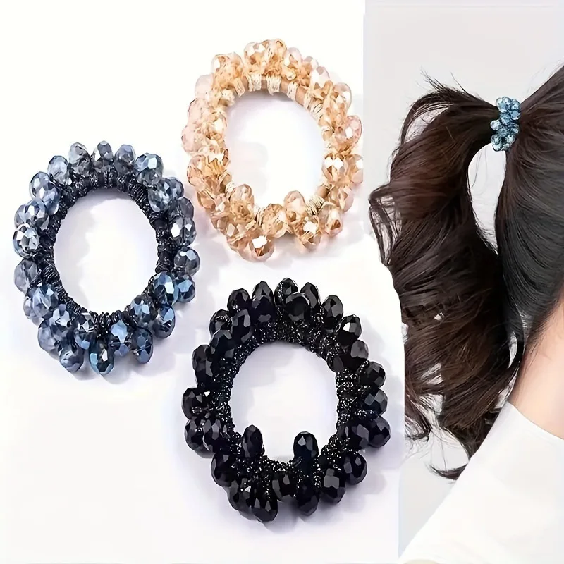 Crystal Hair Band Korean Version of Simple Hair Accessories Pearl Rubber Band Headrope Wholesale Hair Accessories for Women
Crystal Hair Band Korean Version of Simple Hair Accessories Pearl Rubber Band Headrope Wholesale Hair Accessories for Women
