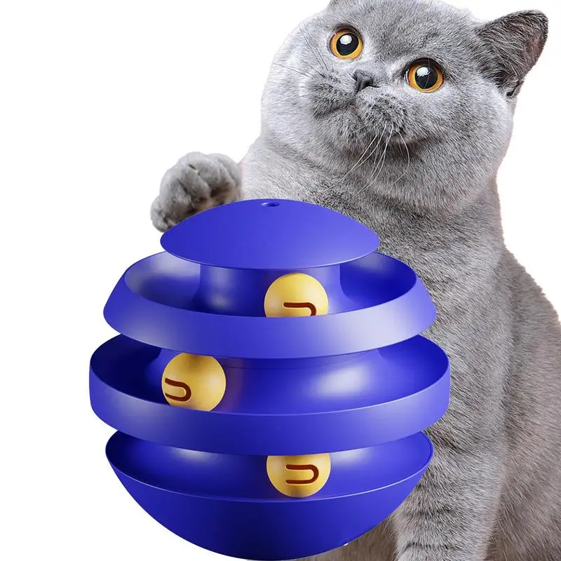 Игрушка для кошек, поворотный трек, развлекательный котенок, игрушечный мяч для домашних кошек, Интерактивная тренировочная игрушка с шариками
Игрушка для кошек, поворотный трек, развлекательный котенок, игрушечный мяч для домашних кошек, Интерактивная тренировочная игрушка с шариками